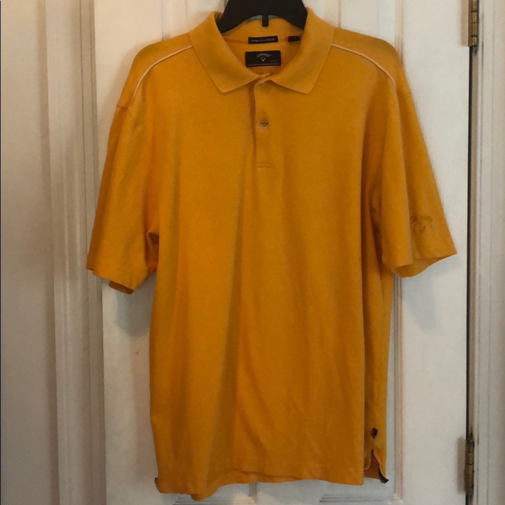 Callaway 🌸HOST PICK🌸 Stretch Pique size lg. Polo